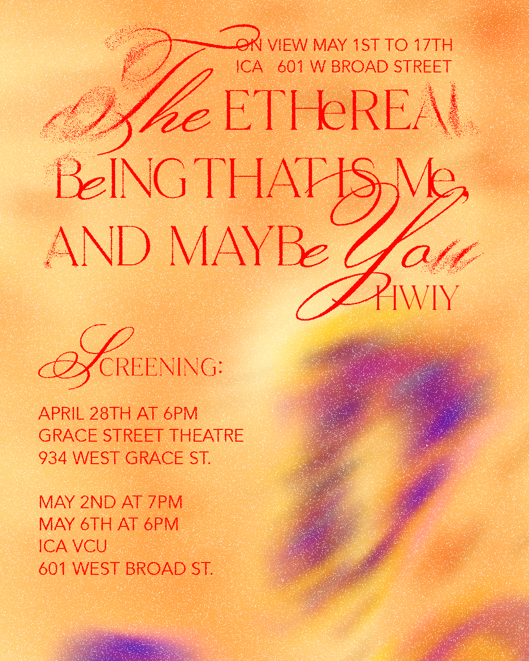 The Ethereal Being That Is Me, And Maybe You